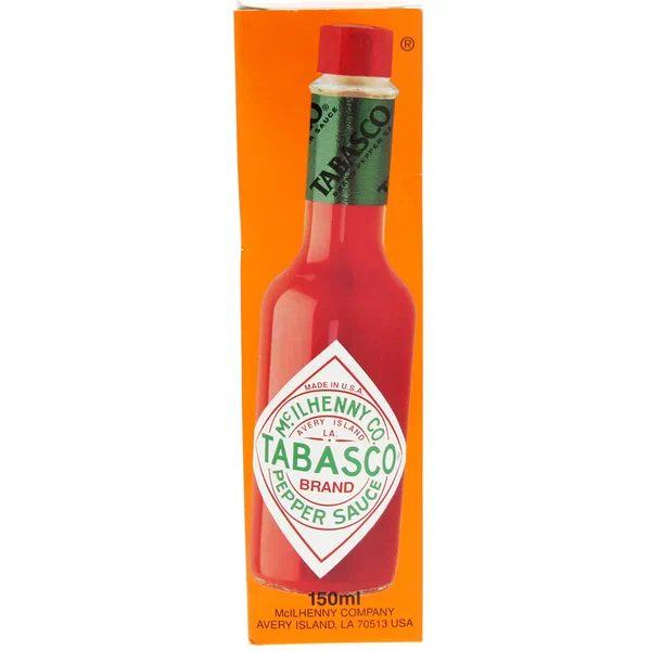 TABASCO ORIGINAL RED PEPPER SAUCE TRADITIONAL AGED BLEND 150ML