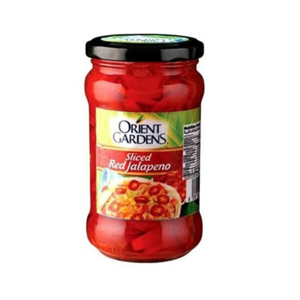 Orient Gardens Sliced Red Jalapeno 290 Gm