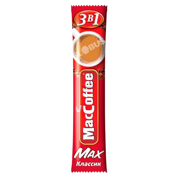 Кофе MacCoffee Max Классик 3в1 16г саше