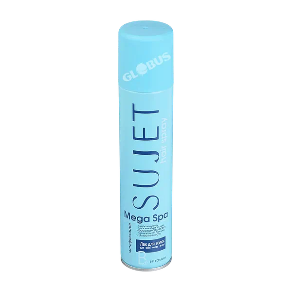 Лак д/укладки волос Sujet Mega Spa 6 мега фикс 180мл