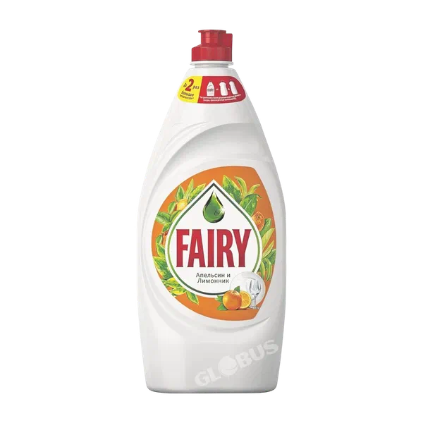 Средство д/мытья посуды P&G Fairy апельсин/лимонник 900мл