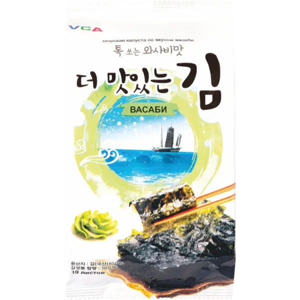 Капуста морская Ким со вкусом васаби 5г