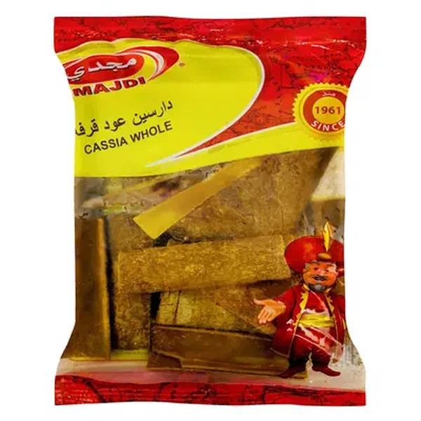MAJDI WHOLE CASSIA BARK TRADITIONAL AROMATIC WOOD SPICE 200G