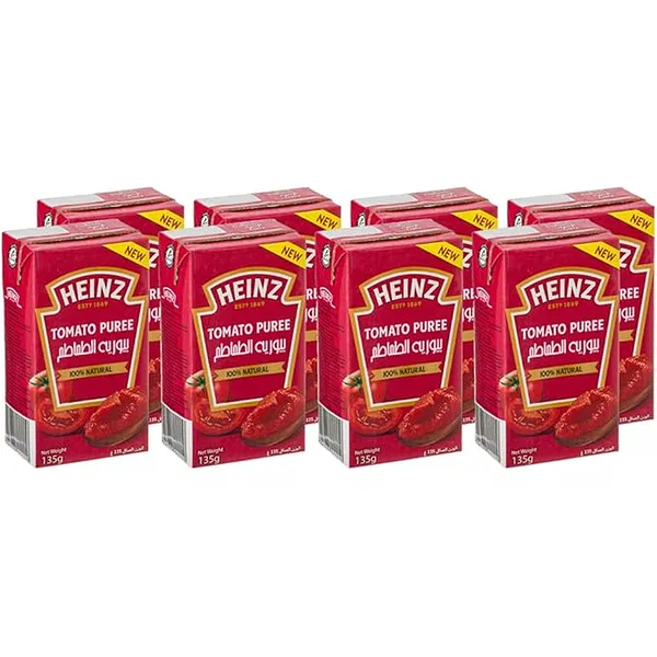 HEINZ PURE CONCENTRATED TOMATO PASTE SAVORY CHOICE 135G