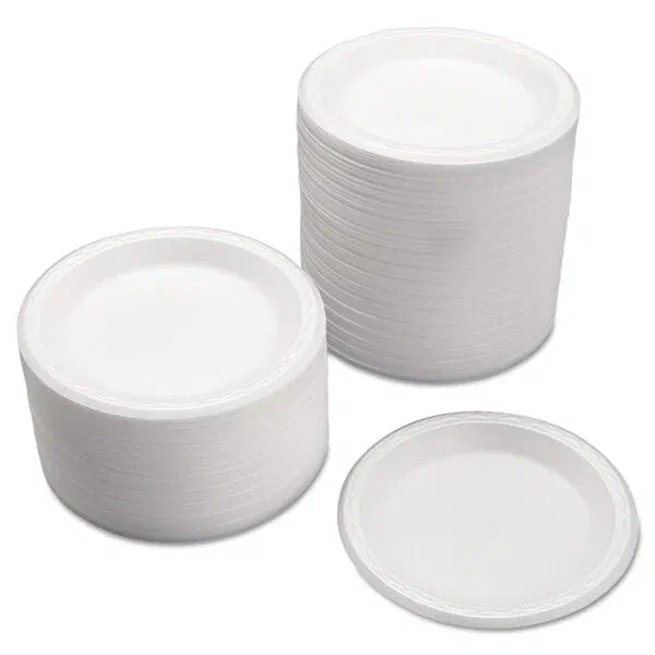AMOAJ KENDAH TRADITIONAL SIZE 2 DISPOSABLE PLASTIC DISH 25-PC
