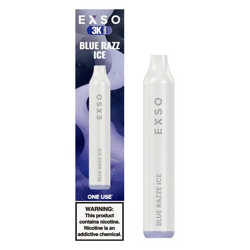 EXSO Blue Razz Ice 3K Vape