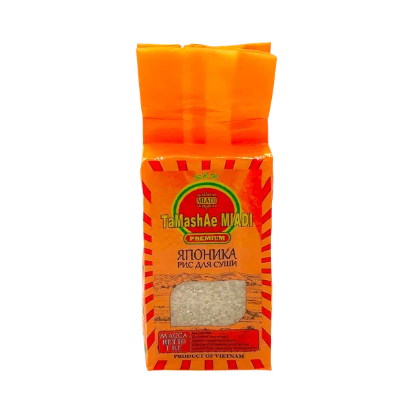 Рис MIADI PREMIUM Японика для суши 1кг