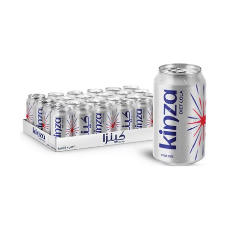 Kinza Diet Cola Sugar Free 24X360 Ml