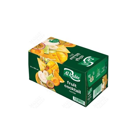 Al Rabie Fruit Cocktail - 200Mlx18