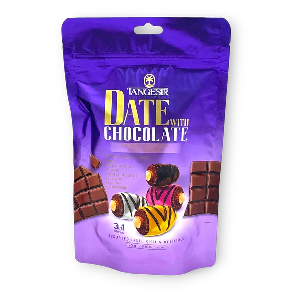 Конфеты шок Chocolate Date Tangesir ассорти 125г