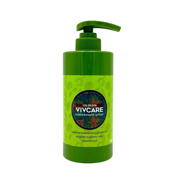 Гель д/душа Vivcare цитрус 500мл
