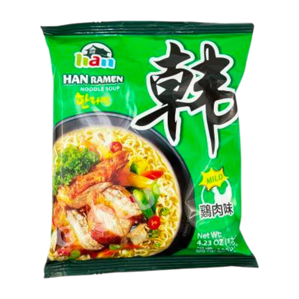 Вермишель б/п Han Ramen с приправами 120г