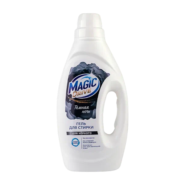 Гель д/стирки Magic Drive д/черн белья жидкий 1л