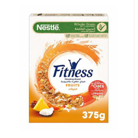 Nestle Cereal Fitnes Fruit 375Gm