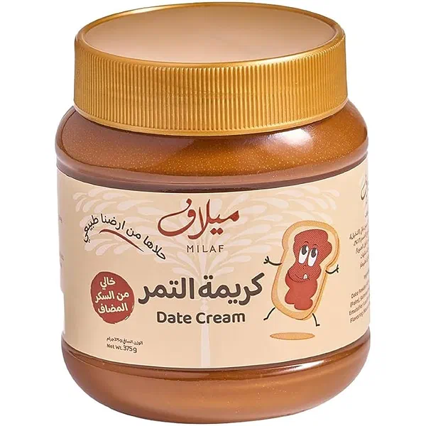 MILAF PREMIUM DATE CREAM SPREAD TRADITIONAL SWEET 370G