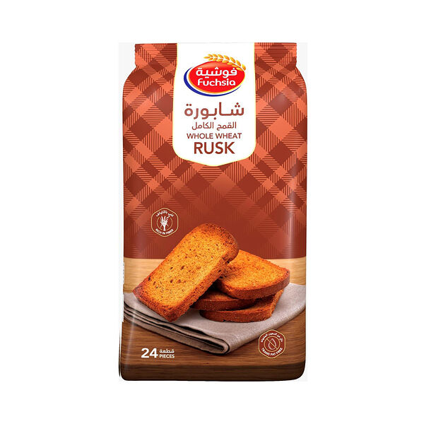 Fuchsia Whole Wheat Rusk