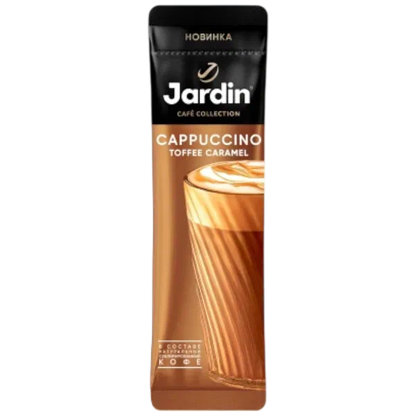 Кофе Jardin Toffee Cappuccino 3 в 1 18г саше