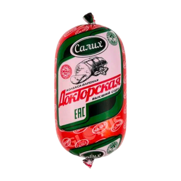 Колбаса Салих Докторская вареная 420г в/у