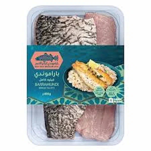 RED SEA PREMIUM BARRAMUNDI WHOLE FILLET SKIN-ON 400G