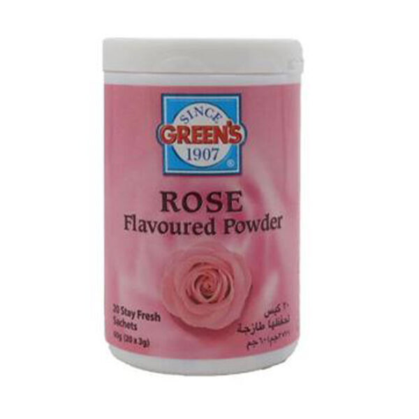 Green'S Rose Flavour Powder 60 Gm