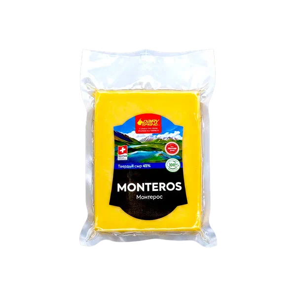 Сыр Dairy spring Monteros тверд. 45% вес