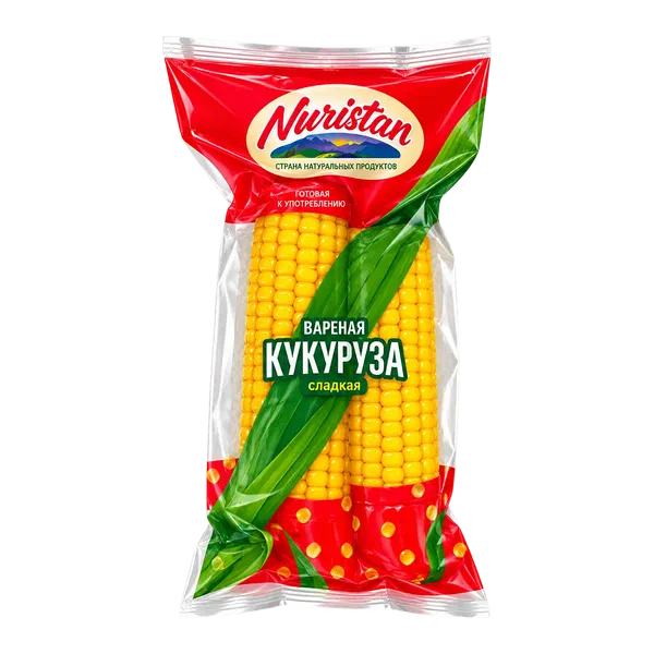 Кукуруза Nuristan варёная 450г в/у РЦ