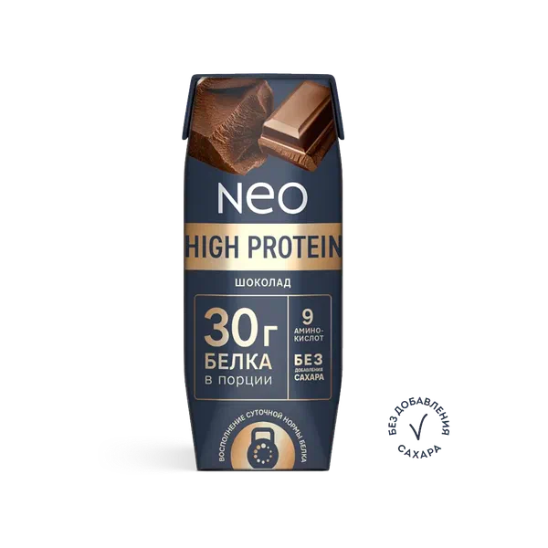 Коктейль NEO Protein со вкусом шоколада 260мл Бишкексут