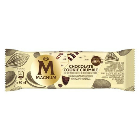 Magnum Chocolate Cookie Crumble Ice Cream 90ml
