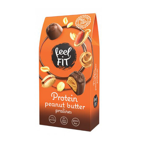 Feel Fit Peanut Butter Protein Pralines 66Gm