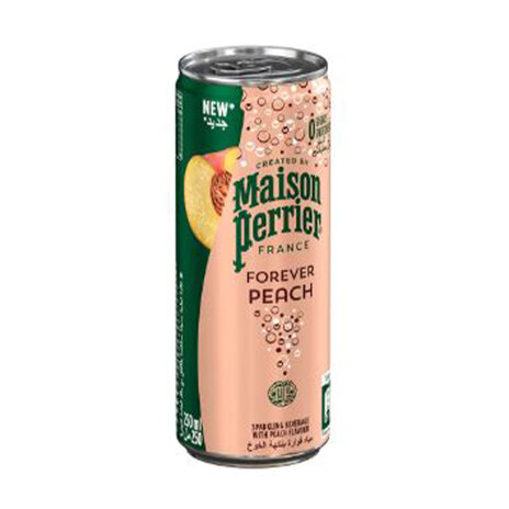 Maison Perrier Cans Water Peach Can 250Ml