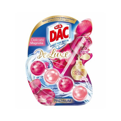 Dac Toilet Rim Block Magnolia 85 Gm