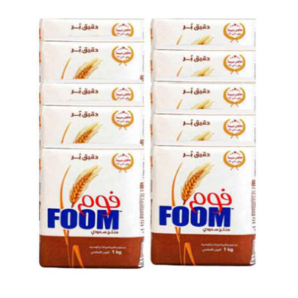 Foom Whl Wheat Flour Bur10X1Kg