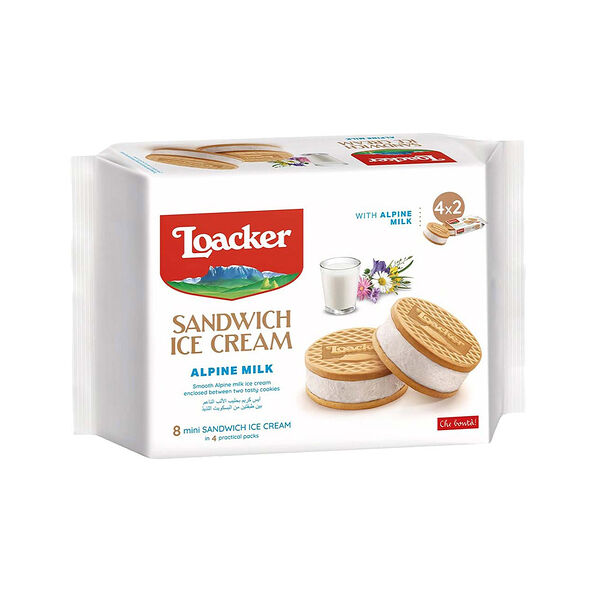 Loacker Icecream Multipack Alpine Milk 264Gm