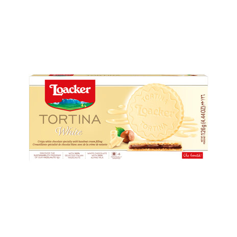 Loacker G.P.Tortina White 125 Gm
