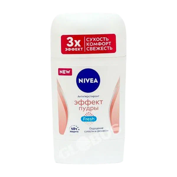 Дезодорант Nivea эффект пудры Fresh стик жен 50мл
