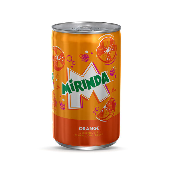 Mirinda Soft Drink Orange Can 150 Ml