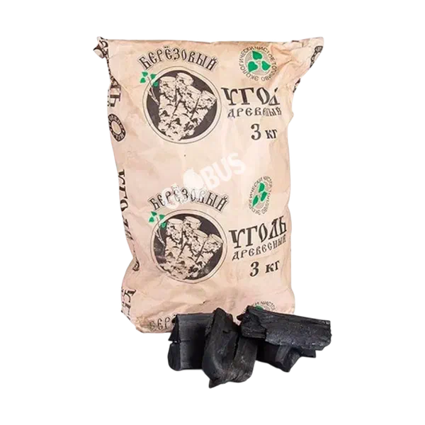 Уголь д/шашлыка 3кг