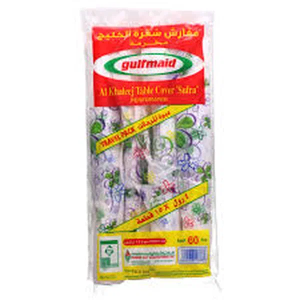 GULFMAID PREMIUM TABLE COVER ROLLS VALUE PACK 5+1 FREE