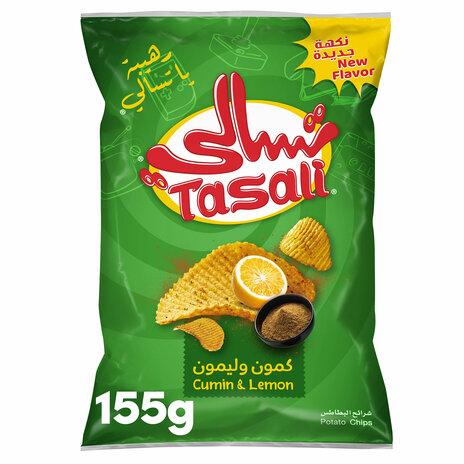 Tasali Cumin Lemon Chips 155Gm