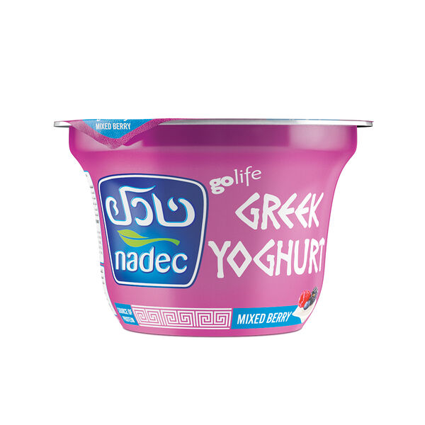 Nadec Greek Yogurt Mixed Berry Flavor