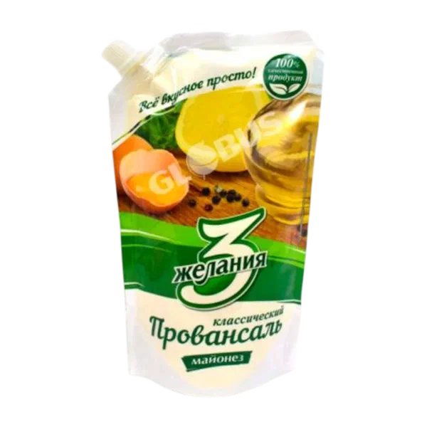 3 желания Провансаль классикалык майонези 50,5% 700г д/п