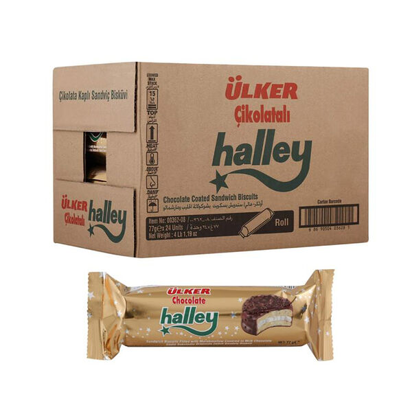 Ulker Halley Sandwich Bi24X77G