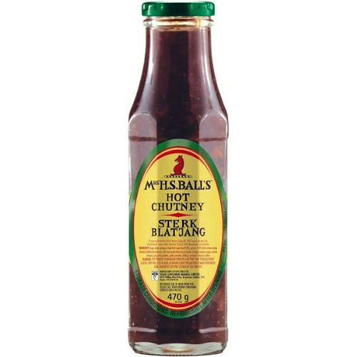 Mrs Balls Chutney Hot 470g