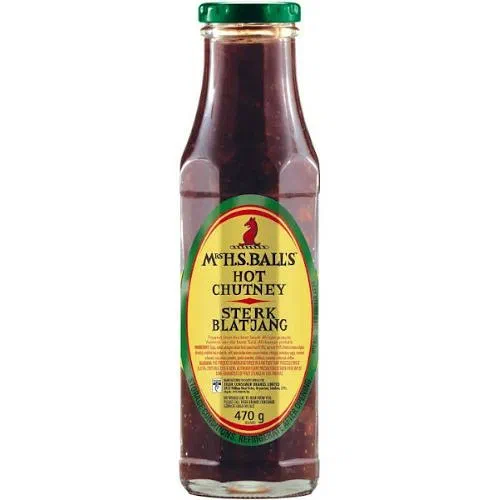 Mrs Balls Chutney Hot 470g