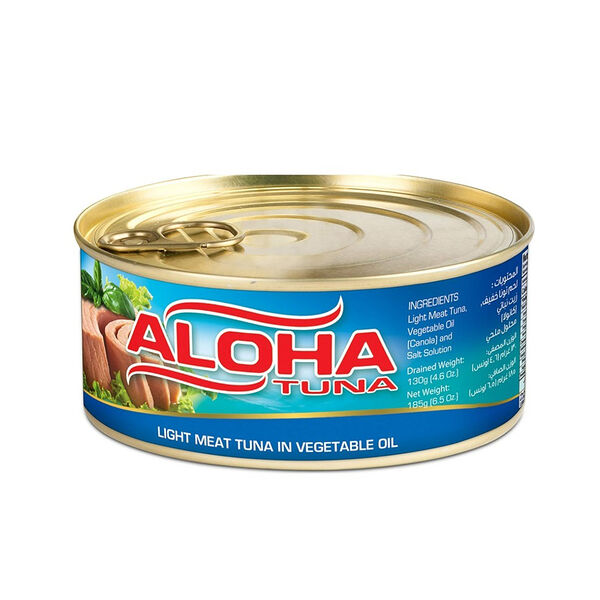 Aloha L.Meat Tuna In Oil 185Gm