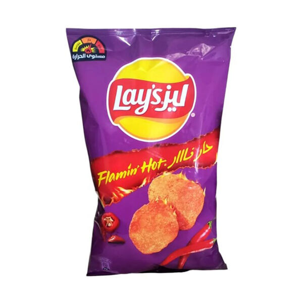 Lays Chips Flaming  Hot 160Gm