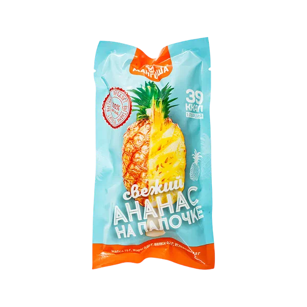 Ананас на палочке Мангоша 75г РЦ