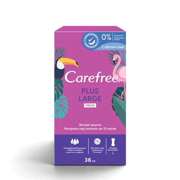 J&J Carefree Plus Large көөктөрү 36д
