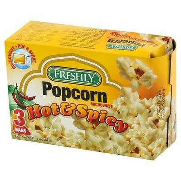 Freshly Popcorn Hot  Spicy 297 Gm