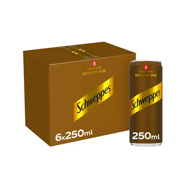 Schweppes Ginger Ale Can ( 250Ml X 6 )